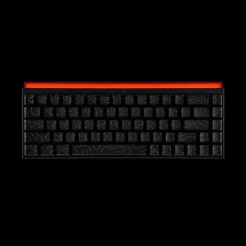 ajazz nk68 wired rgb hot swappable mechanical keyboard