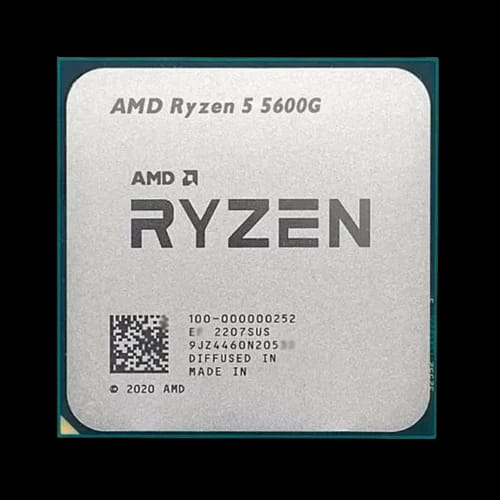 amd ryzen 5 5600g desktop processor with radeon graphics