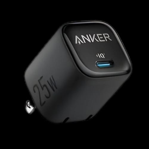 anker 25w compact adapter us black main