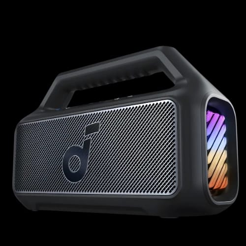 anker soundcore boom 2 plus outdoor bass bluetooth speaker black main