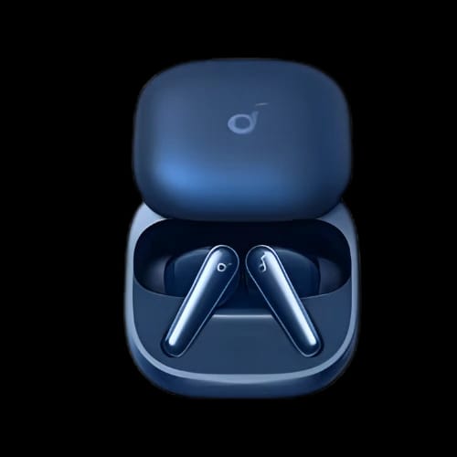 anker soundcore liberty 5 earbuds bluewith box