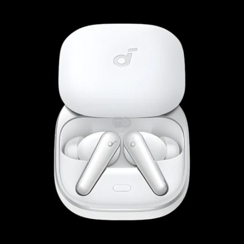 anker soundcore liberty 5 earbuds whitewith box