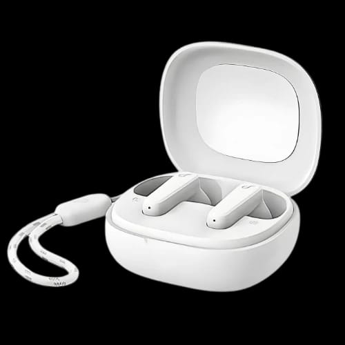 anker soundcore r50i earbuds whitewith box