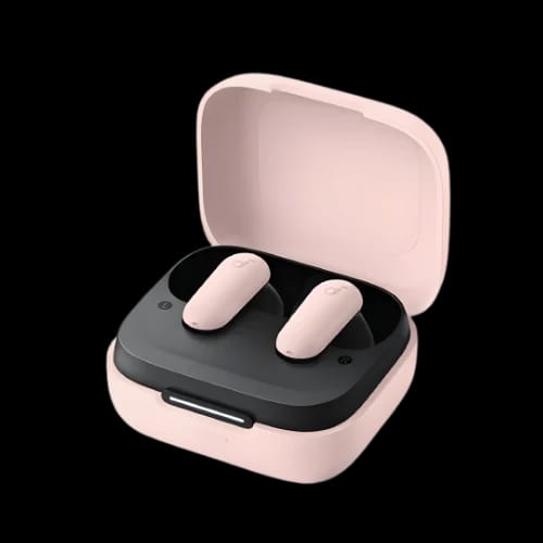 anker soundcore r50i nc anc earbuds pink with box