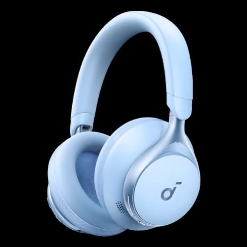 anker soundcore space one wireless headphone blue main