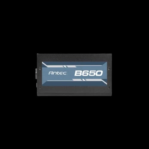 antec atom b650 650w 80 plus bronze power supply side