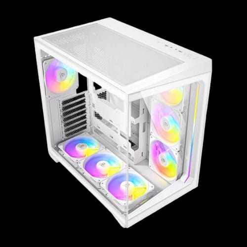 antec c5 white argb constellation series mid tower gaming casing 2