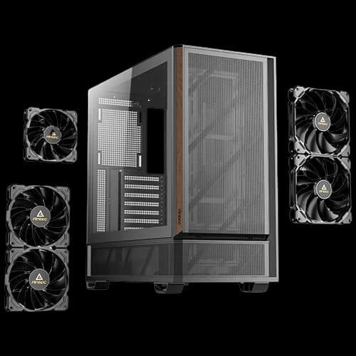 antec p30 air atx mid tower gaming casing included