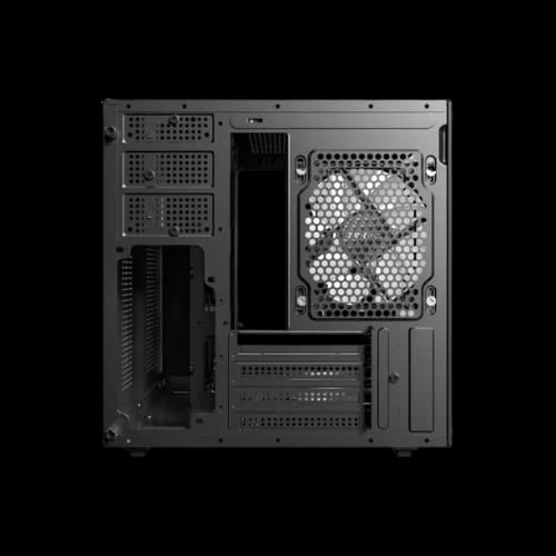 antec vcx20m argb m atx mini tower gaming casing back