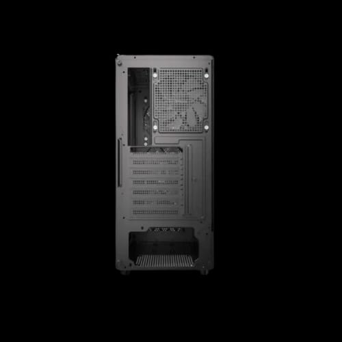 antec vx320 argb mid tower atx gaming casing back
