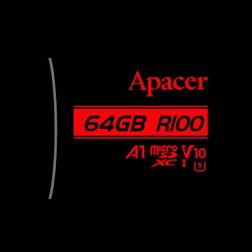 apacer r100 microsdhc sdxc uhs i u1 v10 64gb class10 memory card main