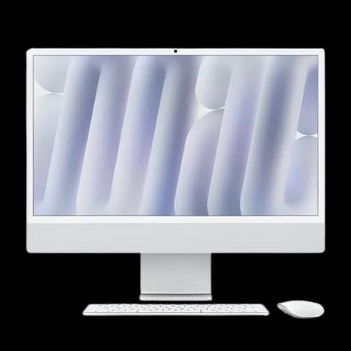 apple imac m4 chip 256gb ssd 24 45k retina display all in one pc late 2024 main