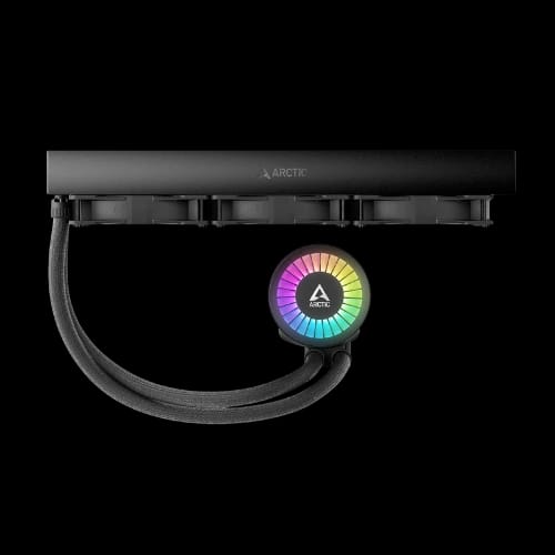 arctic liquid freezer iii 360 a rgb aio cpu water cooler black 2 1