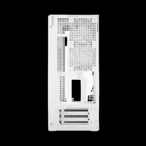 arctic xtender vg mid tower e atx gaming desktop case white back