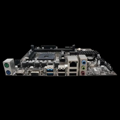 arktek ak a320m eg vi am4 micro atx motherboard ports