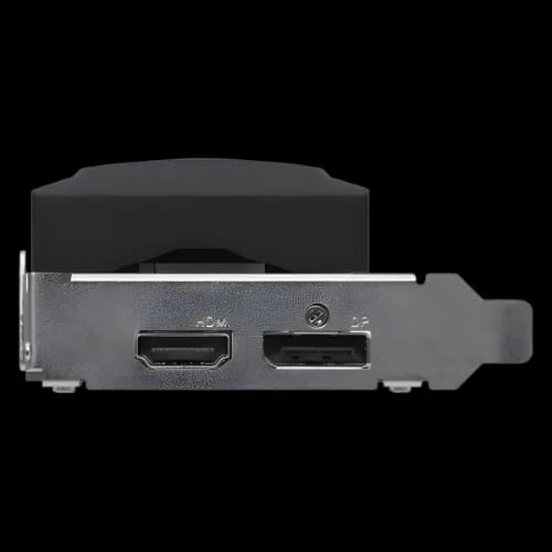 asrock intel arc a380 low profile 6gb gddr6 graphics card ports
