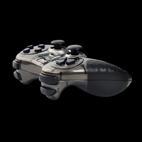 astrum gw520 wireless dual shock vibration joystick gamepad controller side