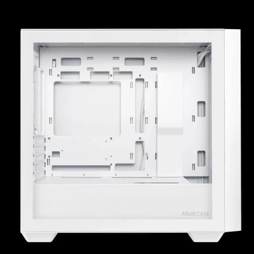 asus a21 micro atx gaming casing white side