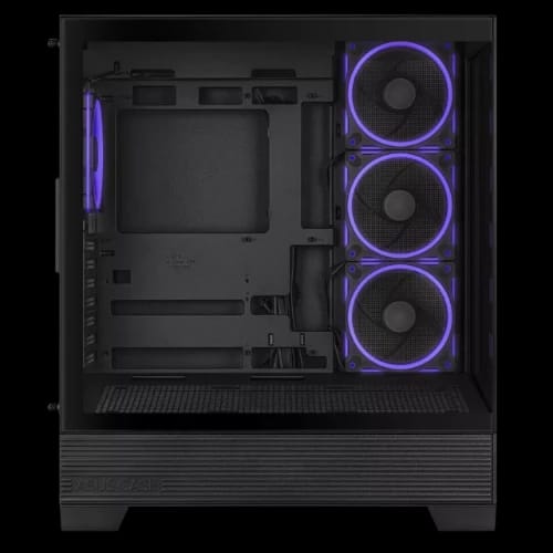 asus a31 plus atx mid tower gaming casing side
