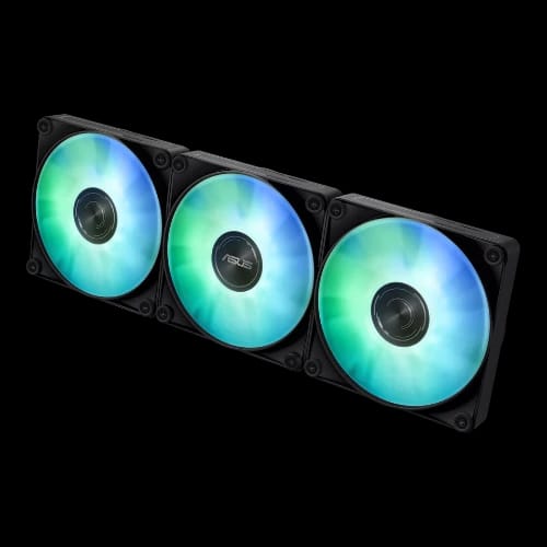 asus ayw gaming lc 360 argb lcd all in one liquid cpu cooler fan