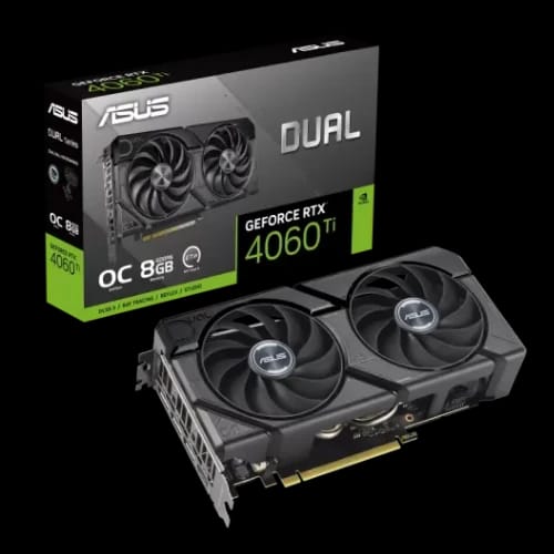 asus dual geforce rtx 4060 evo oc edition 8gb gddr6 graphics card 1
