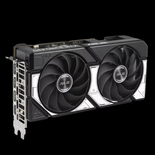 asus dual geforce rtx 5060 8gb gddr7 oc edition graphics card black 2