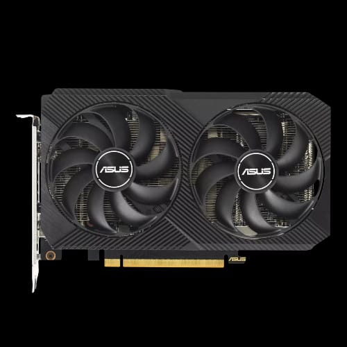 asus dual radeon rx 6500 xt v2 4gb gddr6 oc edition graphics card