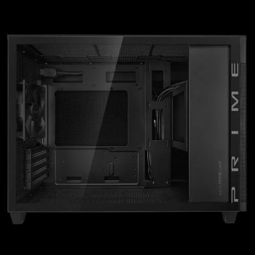 asus prime ap201 tempered glass matx casing bk side
