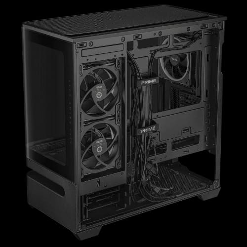asus prime ap202 argb matx mid tower gaming casing bk back