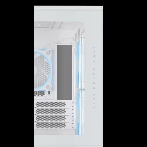 asus prime ap202 argb matx mid tower gaming casing wh front