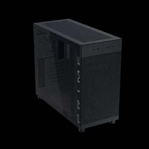 asus prime ap303 tempered glass atx mid tower casing