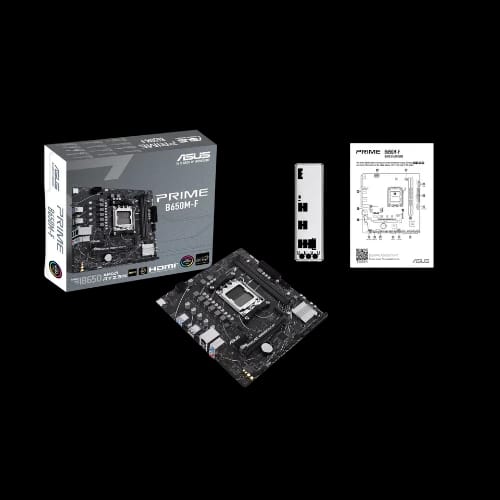 asus prime b650m f am5 matx motherboard acc