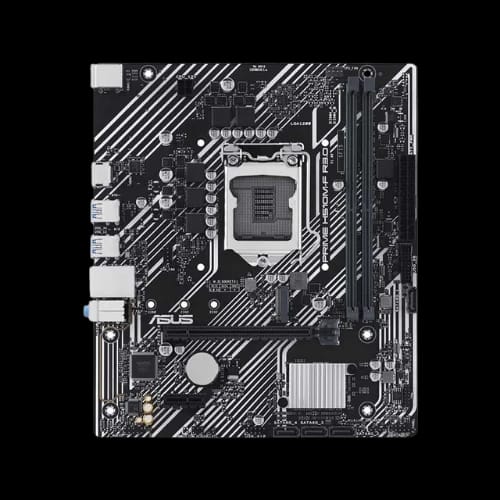 asus prime h510m f r30 lga1200 micro atx motherboard pcb
