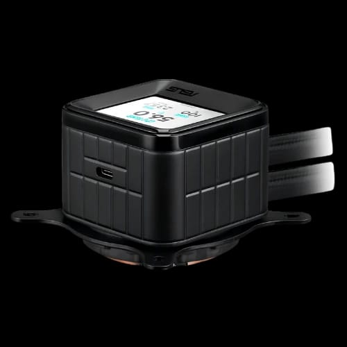 asus prime lc 360 argb lcd all in one liquid cpu cooler pump