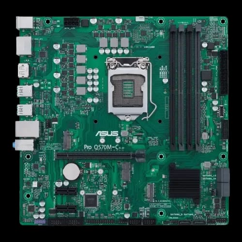 asus pro q570m c csm lga1200 m atx motherboard 2