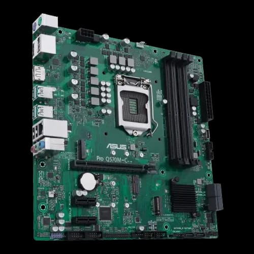 asus pro q570m c csm lga1200 m atx motherboard 3