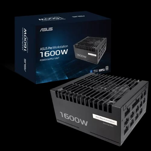 asus pro ws 1600w 80 plus platinum atx 31 power supply