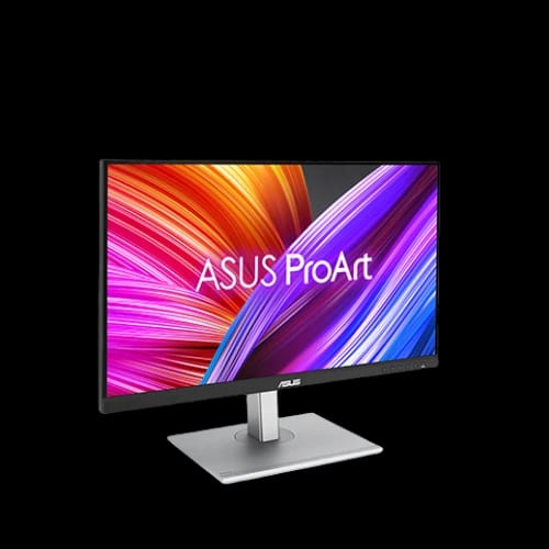 asus proart display pa278cgv 27 inch qhd 144hz monitor side