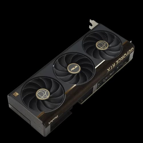 asus proart geforce rtx 5080 16gb gddr7 oc edition graphics card main view