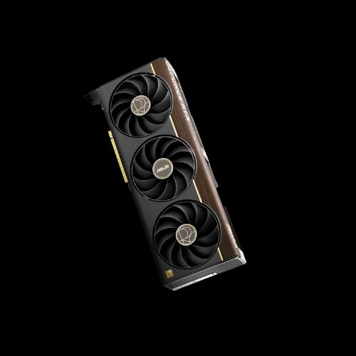 asus proart geforce rtx 5080 16gb gddr7 oc edition graphics card vertical