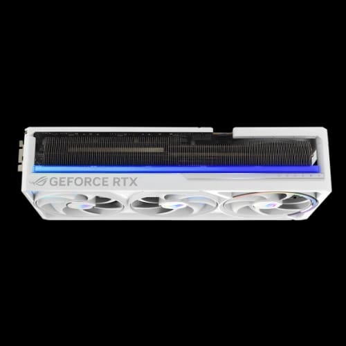 asus rog astral geforce rtx 5090 32gb gddr7 btf graphics card whitetop