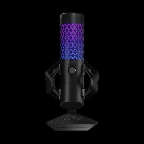 asus rog carnyx c501 cardioid condenser gaming microphone bk