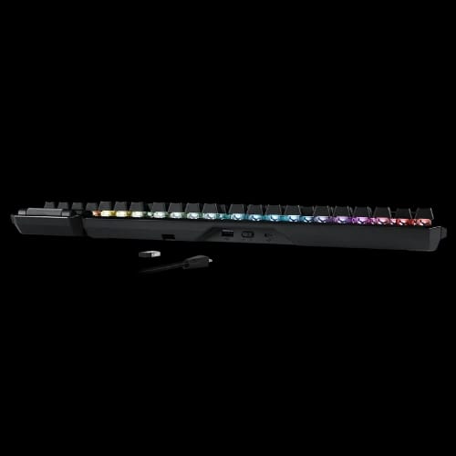 asus rog claymore ii ma02 modular tkl mechanical gaming keyboard red switch connection