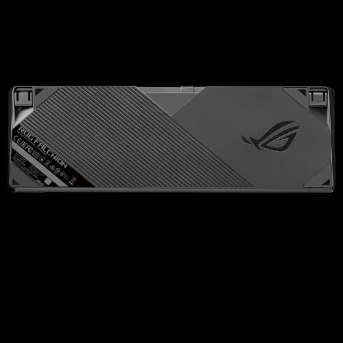 asus rog falchion m601 65 wireless mechanical gaming keyboard rog nx red switches back