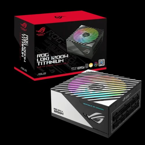 asus rog loki 1200t 1200w 80 plus titanium sfx l atx 31 power supply