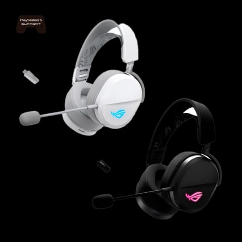 asus rog pelta a501 tri mode rgb wireless gaming headset