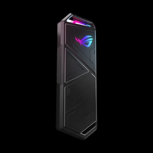 asus rog strix arion lite argb usb type c nvme m2 ssd enclosure black main