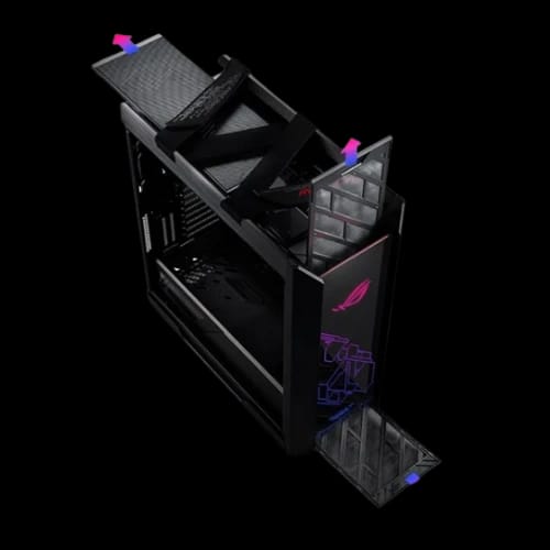 asus rog strix helios gx601 rgb mid tower gaming casing 3