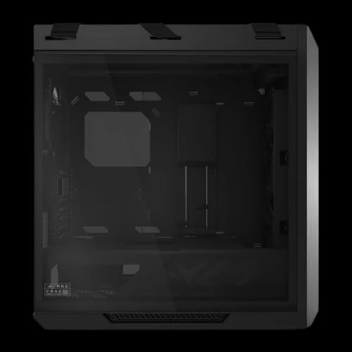 asus rog strix helios ii gx601s mid tower atx gaming case black side