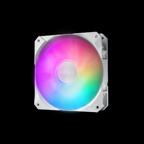 asus rog strix lc ii 240 argb all in one liquid cpu cooler white fan